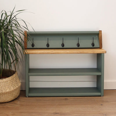 Coat Hook and Shoe Rack Storage Narrow - 40 cm by 22 cm by 45 cm