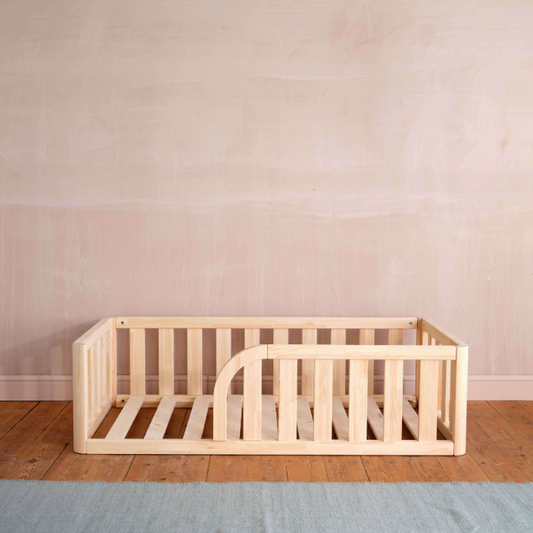 Toddler Floor Bed and Mattress Bundle