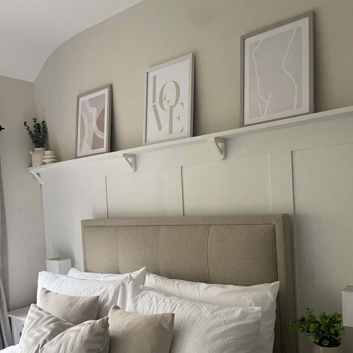 MDF Shelf For Wall Panels