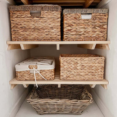 Airing Cupboard Wooden Slatted Shelves 88 cm by 45 cm