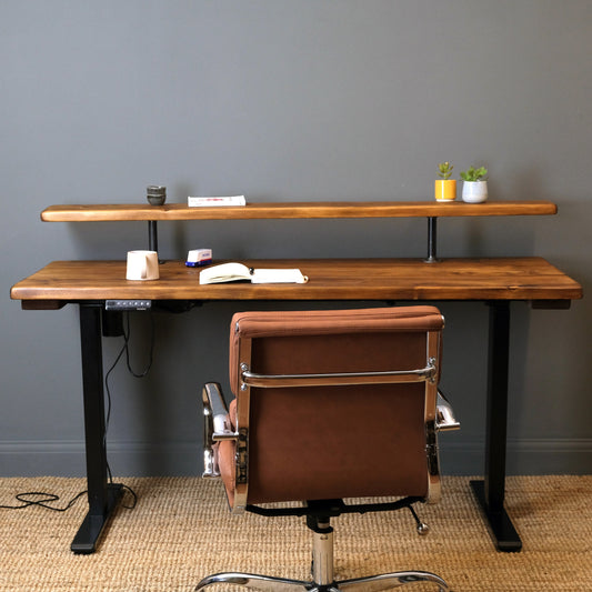 Adjustable Height Desk - Custom Sized - 120 cm by 55 cm