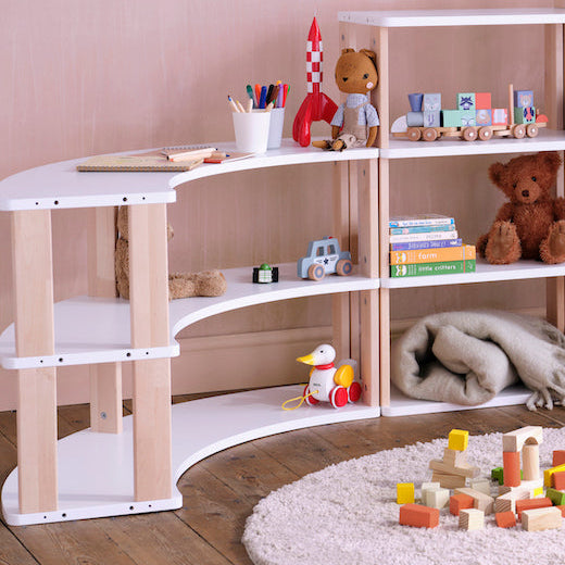 Montessori Arc Shelves