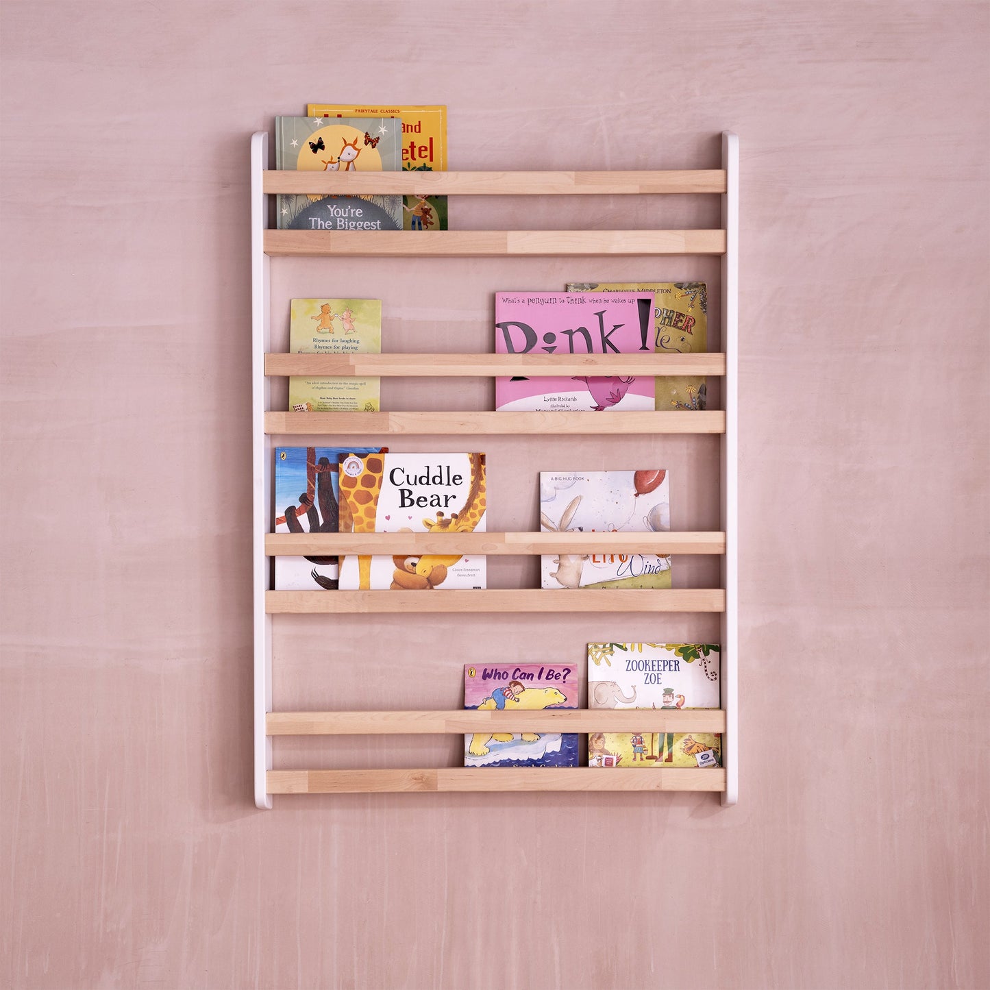 Montessori Bookshelf Wall Mounted
