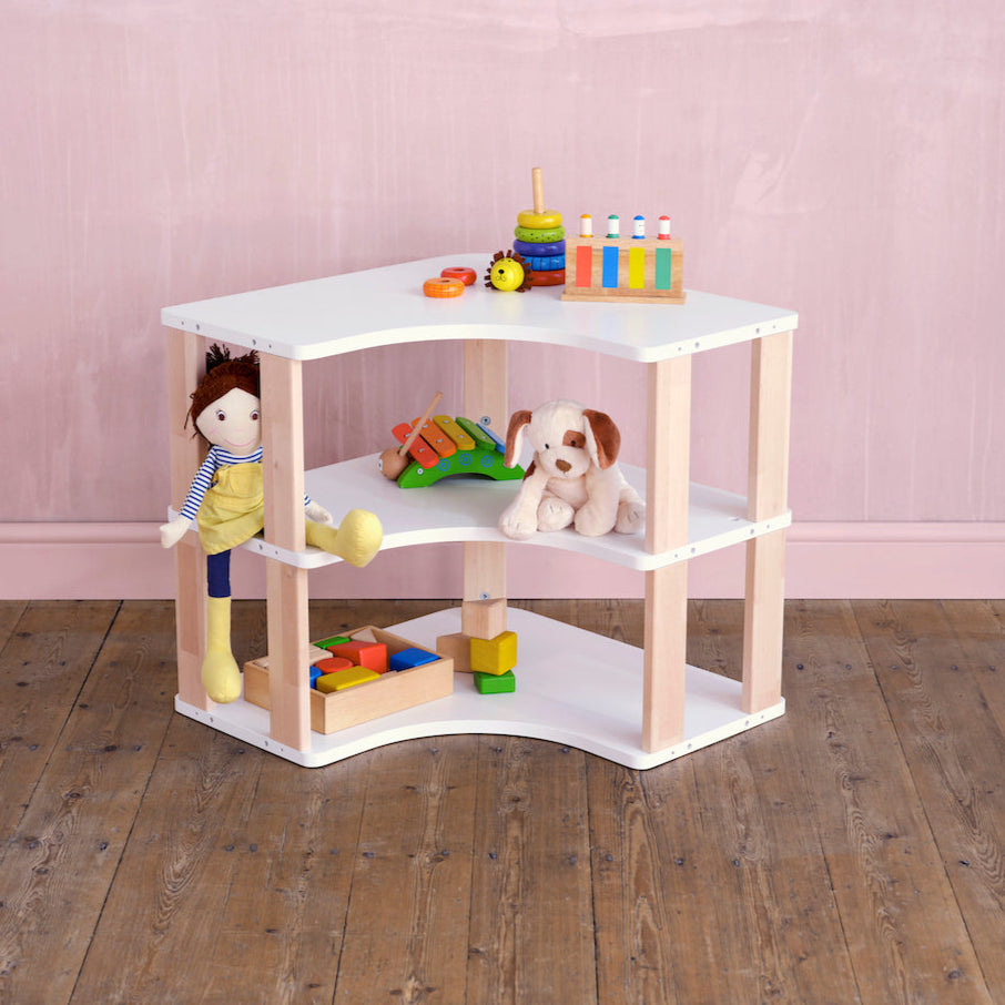 Montessori Corner Shelves