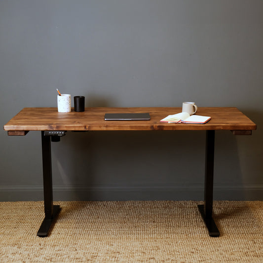 Adjustable Height Desk - Custom Sized - 160 cm by 55 cm